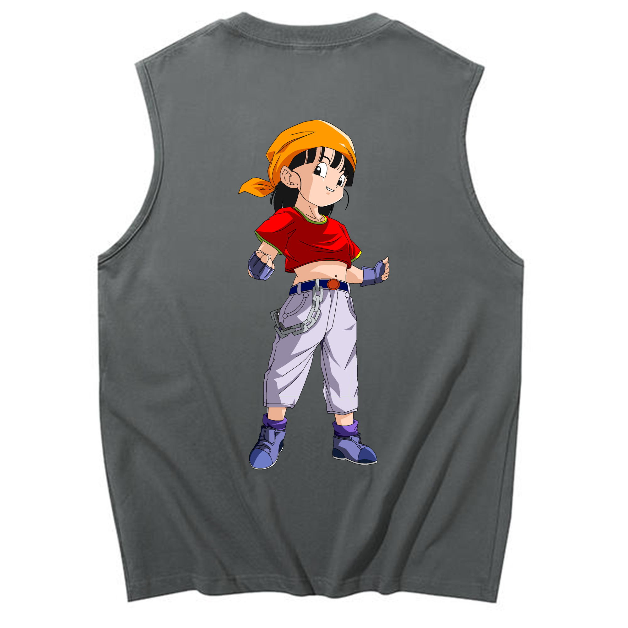 （画像用） ドラゴンボール パン DRAGON BALL Pan コットン100％タンクトップ（背面プリント）